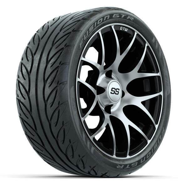 GTW Pursuit 14" Wheels with 205/40-R14 Fusion GTR Street Tires