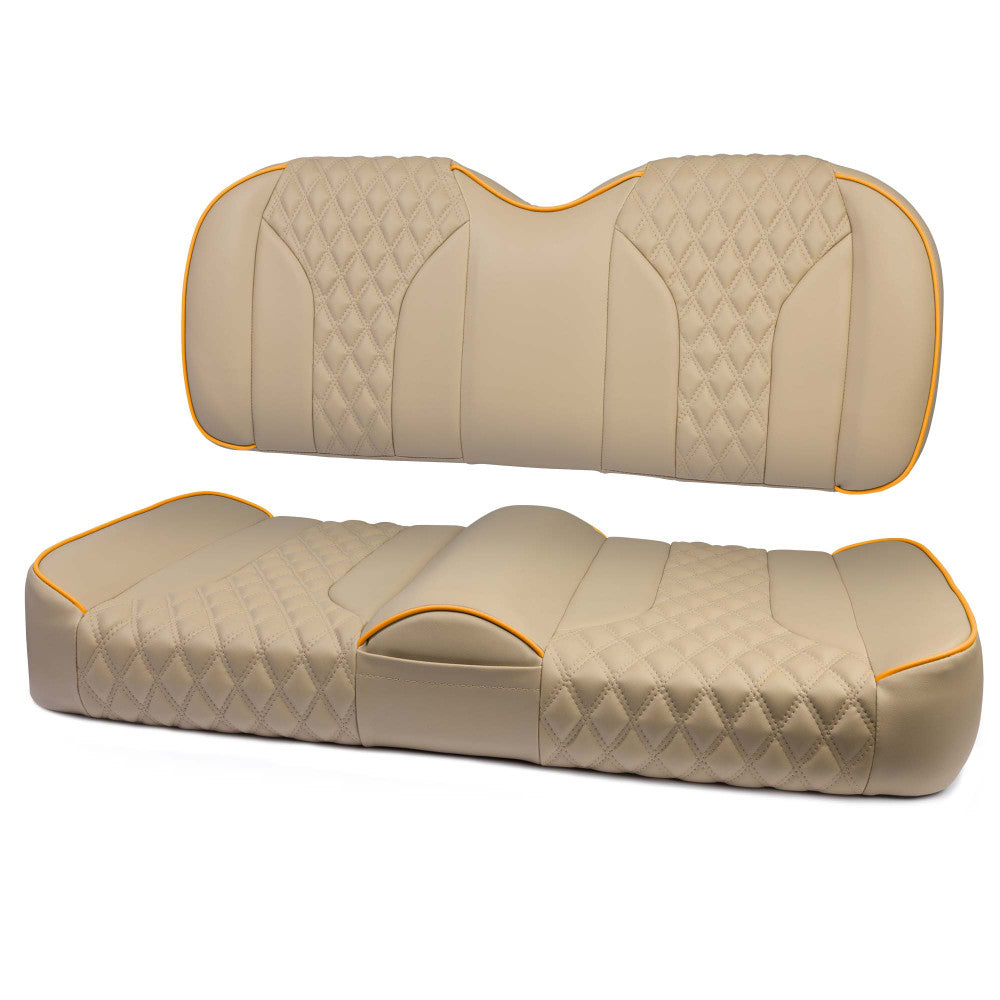 MODZ® FS2 CUSTOM FRONT SEAT - KHAKI BASE Fits: Club Car Precedent/ Onward/ Tempo (2004+)