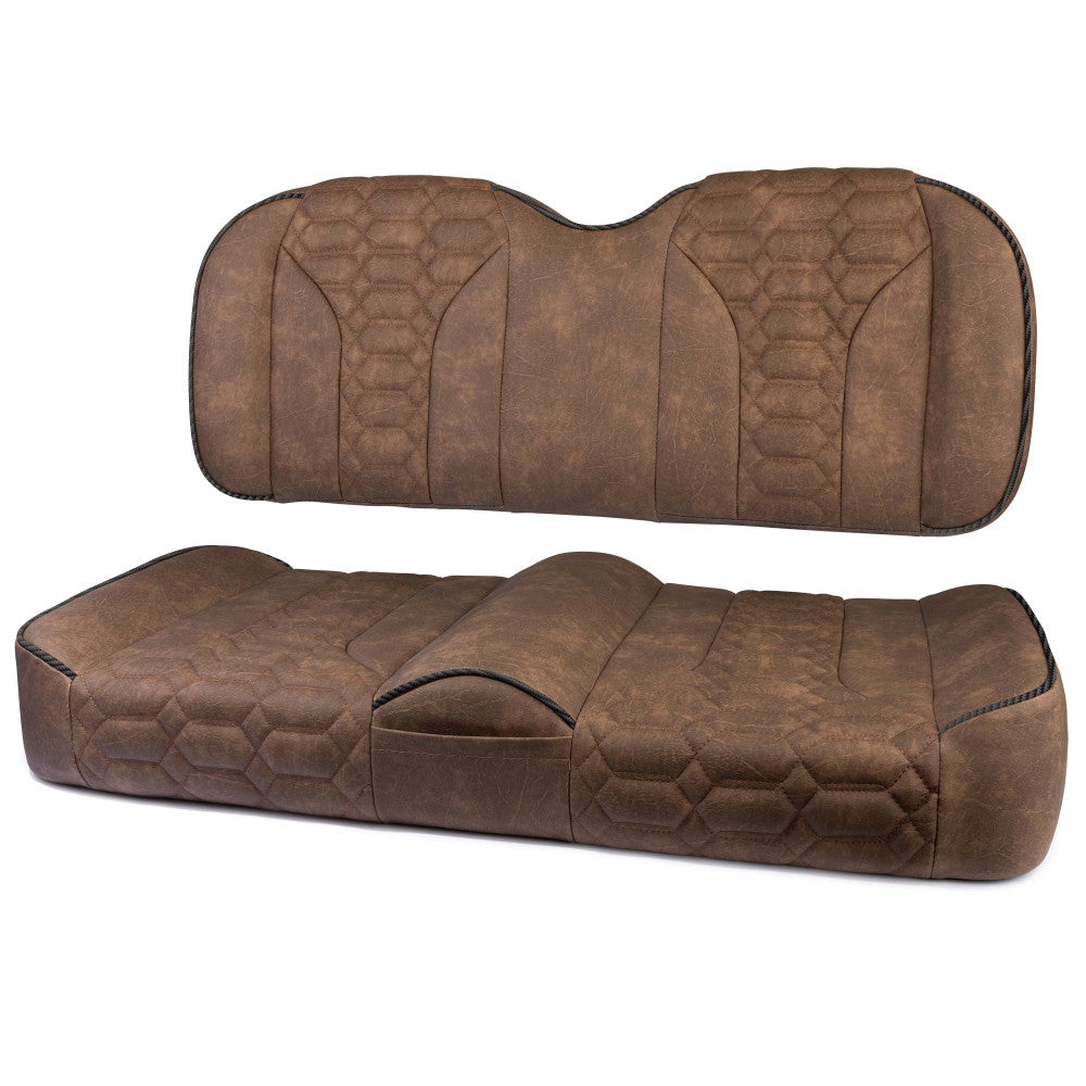 MODZ® FS2 CUSTOM FRONT SEAT - BROWN BASE: Fits: Club Car Precedent/Onward/Tempo