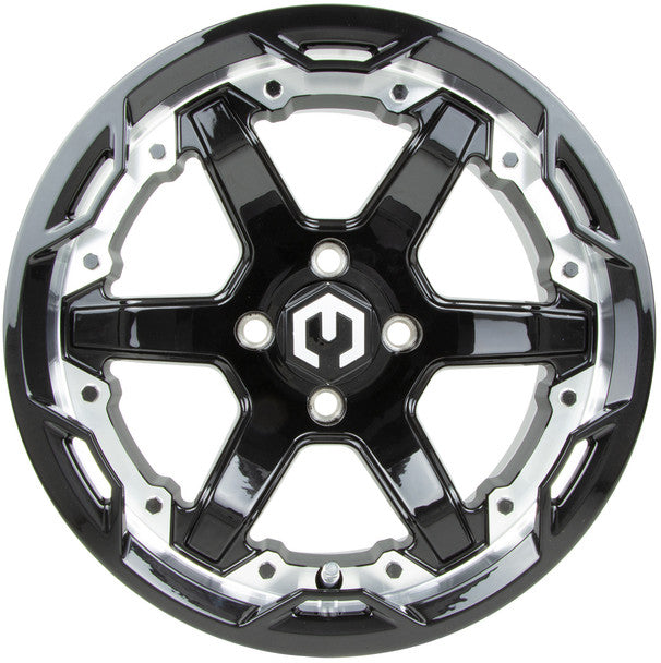 MODZ® Gladiator Machine & Black 14" Golf Cart Wheel