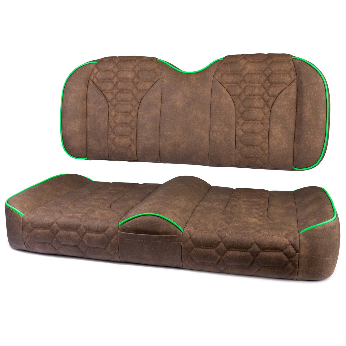 MODZ® FS2 CUSTOM FRONT SEAT - BROWN BASE: Fits: Club Car Precedent/Onward/Tempo