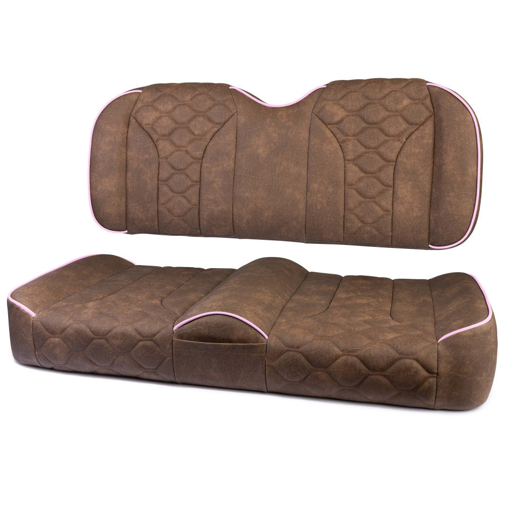 MODZ® FS2 CUSTOM FRONT SEAT - BROWN BASE: Fits: Club Car Precedent/Onward/Tempo