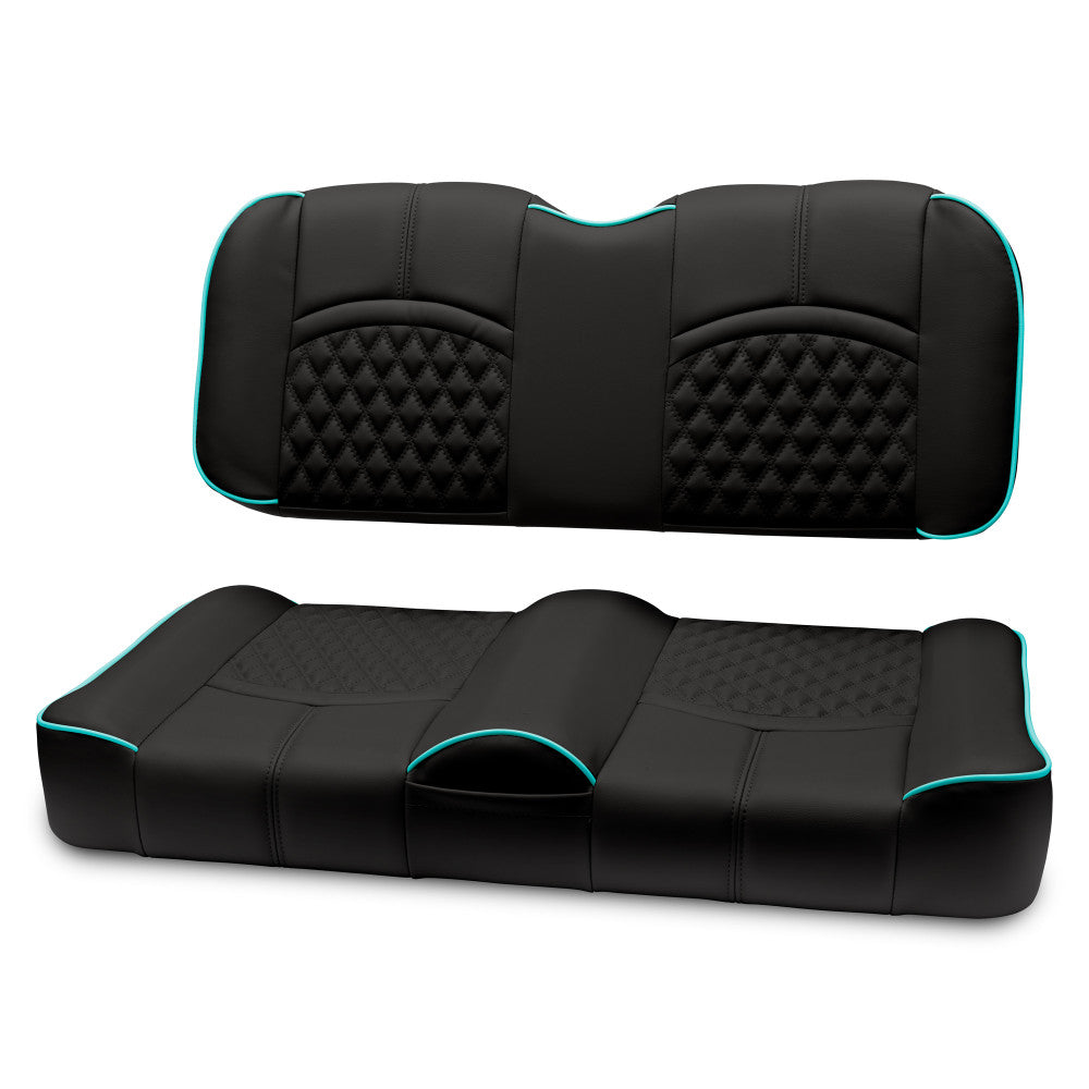 MODZ® FS1 CUSTOM FRONT SEAT - BLACK BASE Fits: EZGO TXT(1995+)/ RXV(2008+)
