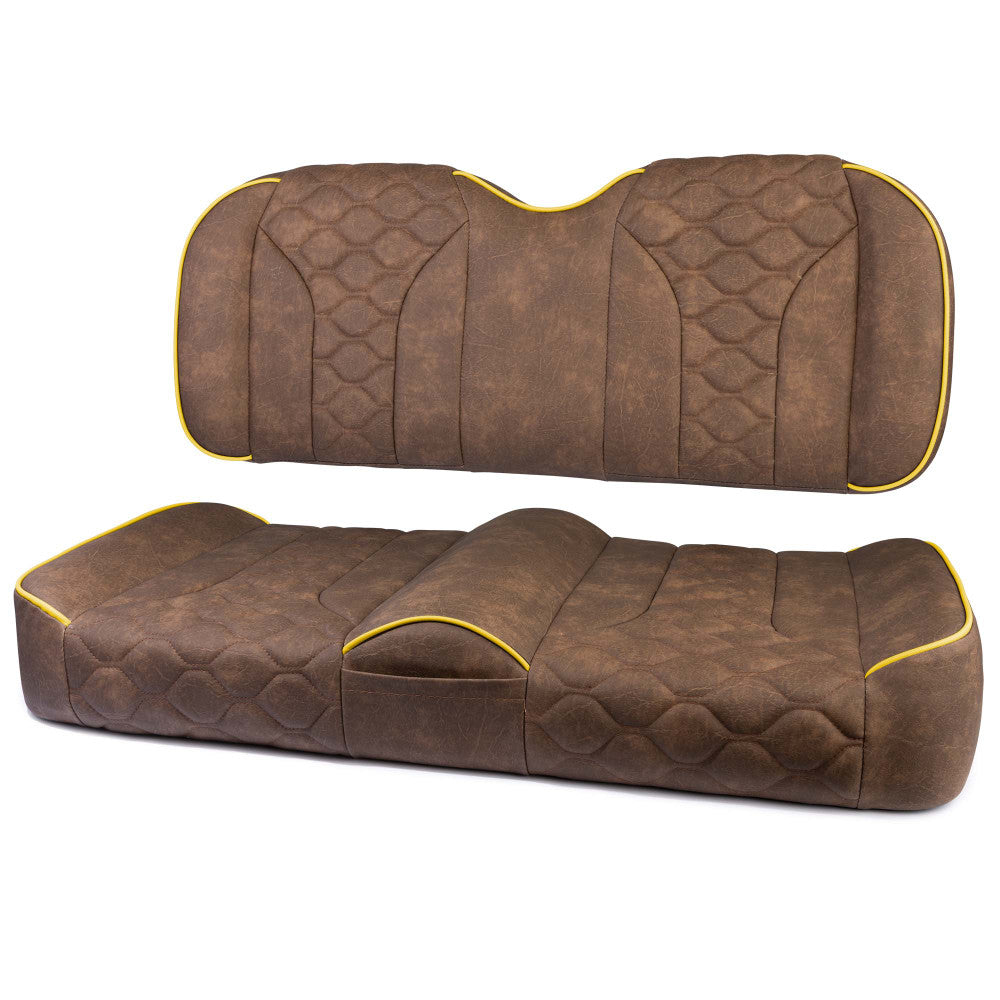 MODZ® FS2 CUSTOM FRONT SEAT - BROWN BASE: Fits: Club Car Precedent/Onward/Tempo