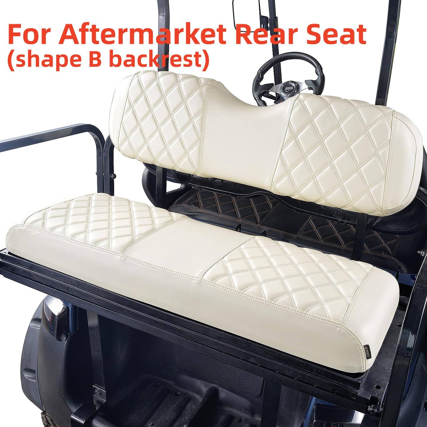 Nokins Seat Cover (Off-White) Club Car Precedent