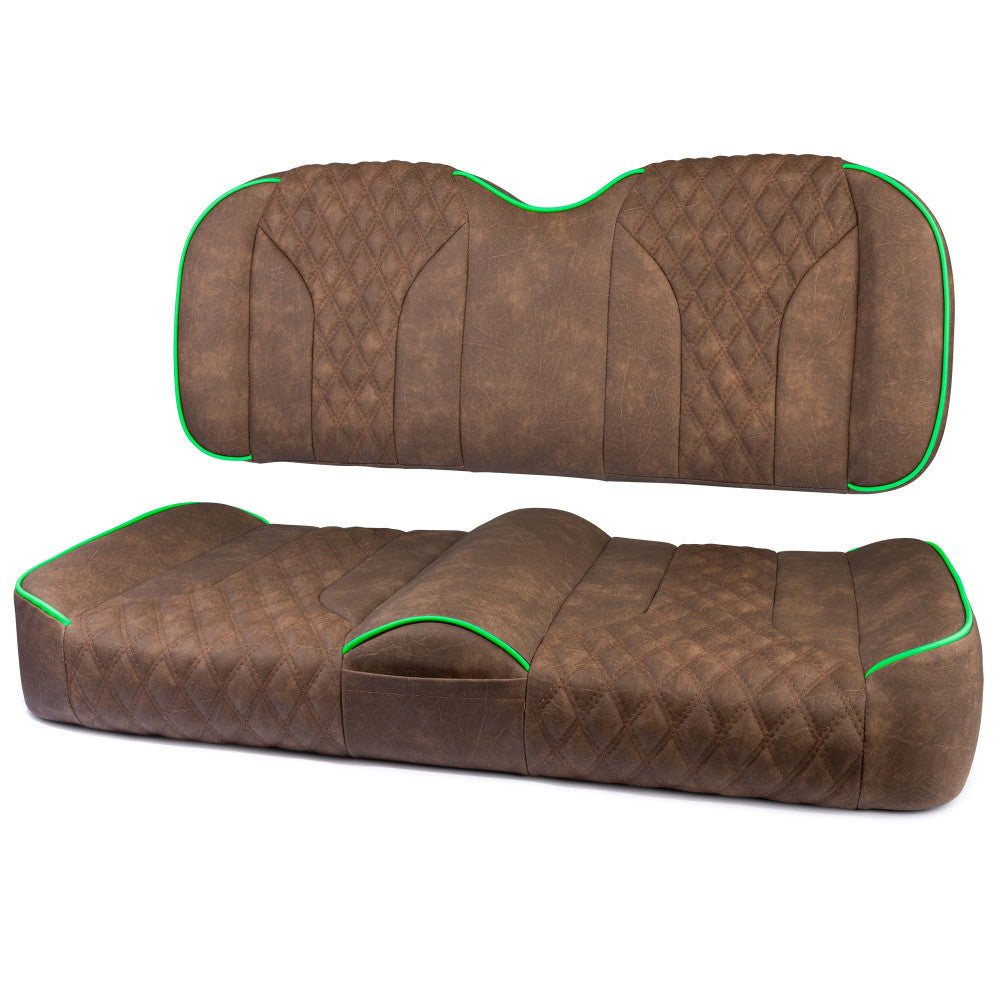 MODZ® FS2 CUSTOM FRONT SEAT - BROWN BASE: Fits: Club Car Precedent/Onward/Tempo