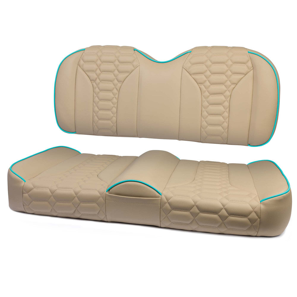 MODZ® FS2 CUSTOM FRONT SEAT - KHAKI BASE Fits: Club Car Precedent/ Onward/ Tempo (2004+)