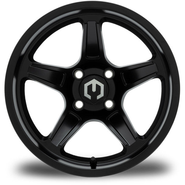MODZ® Drift Matte Black 14" Golf Cart Wheel