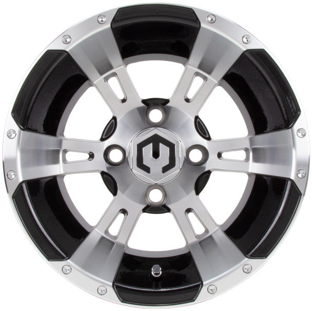 MODZ® Ambush Machine & Black 12" Golf Cart Wheel