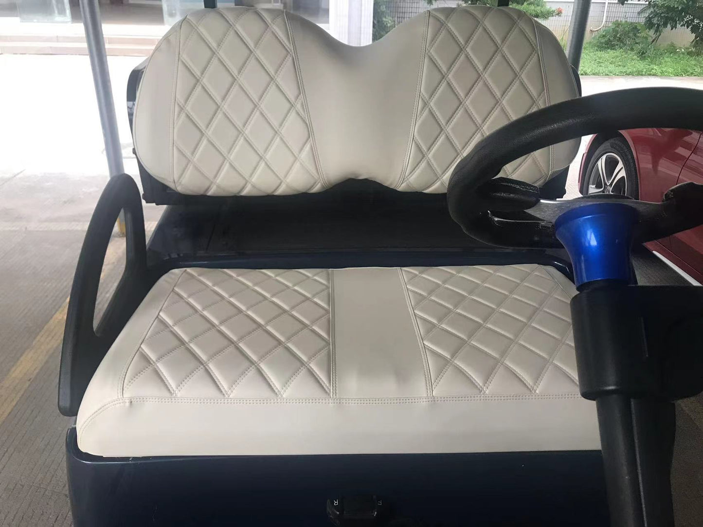 Nokins Seat Cover (Off-White) Club Car Precedent