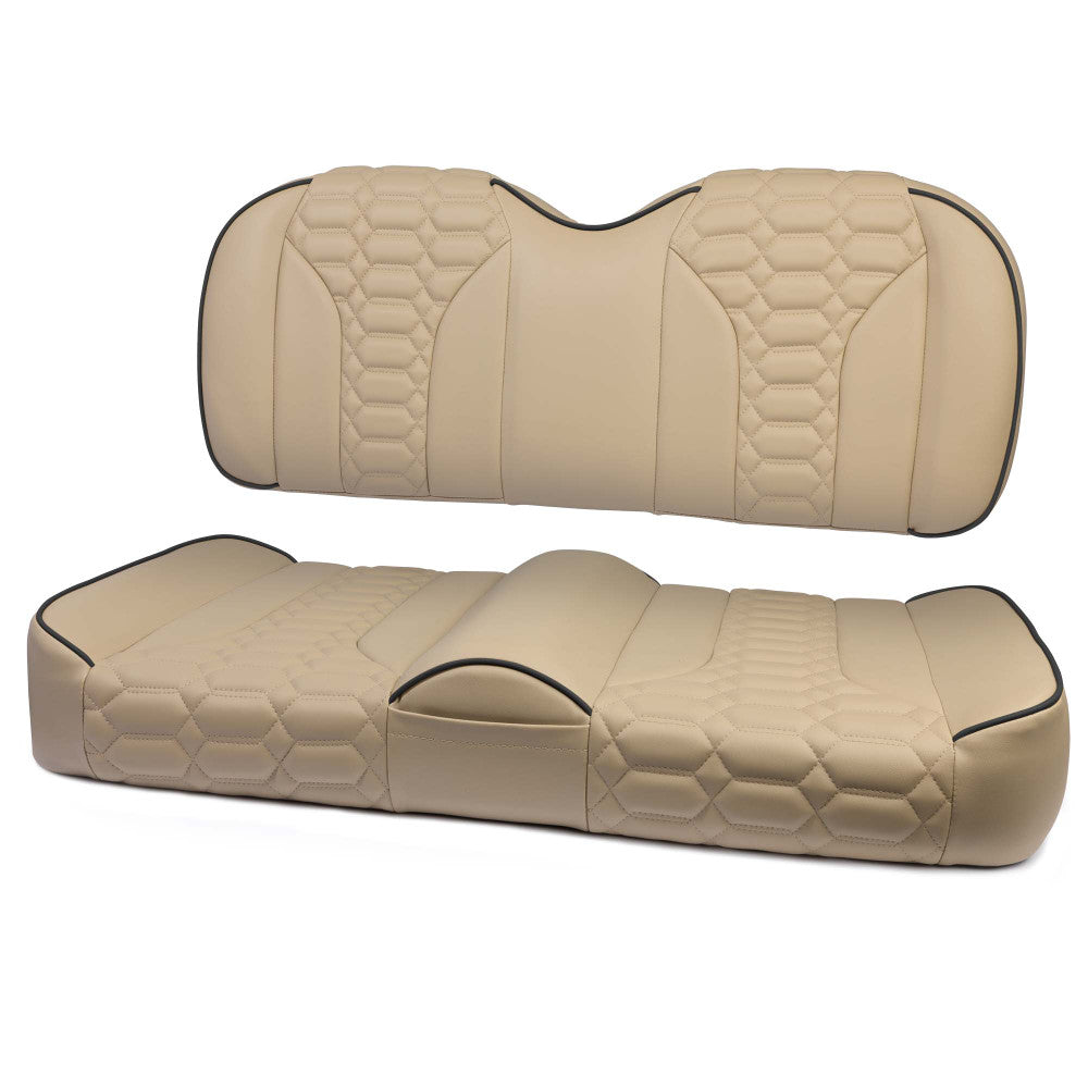 MODZ® FS2 CUSTOM FRONT SEAT - KHAKI BASE Fits: Club Car Precedent/ Onward/ Tempo (2004+)