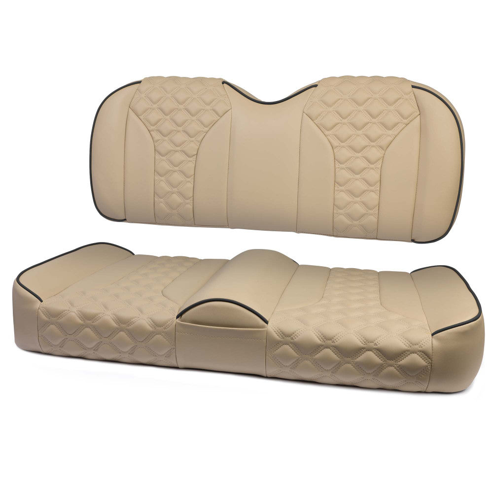 MODZ® FS2 CUSTOM FRONT SEAT - KHAKI BASE Fits: Club Car Precedent/ Onward/ Tempo (2004+)