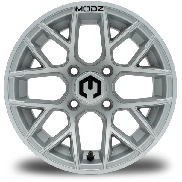 MODZ® Matrix Silver 12" Golf Cart Wheel