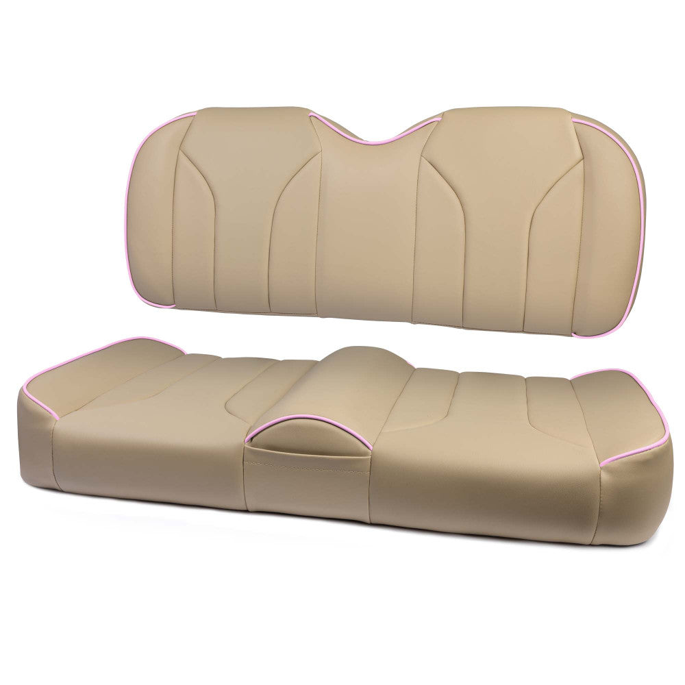MODZ® FS2 CUSTOM FRONT SEAT - KHAKI BASE Fits: Club Car Precedent/ Onward/ Tempo (2004+)