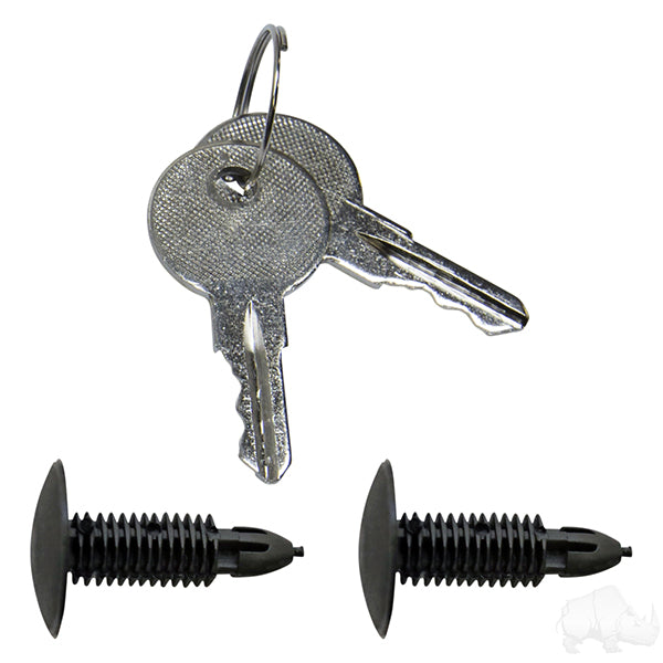 Dash Three Door, Dark Woodgrain, Club Car Tempo, Onward, Precedent 08.5+