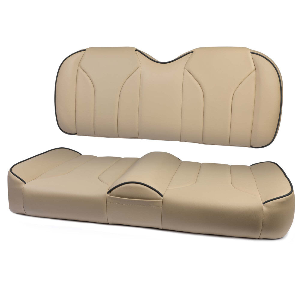 MODZ® FS2 CUSTOM FRONT SEAT - KHAKI BASE Fits: Club Car Precedent/ Onward/ Tempo (2004+)