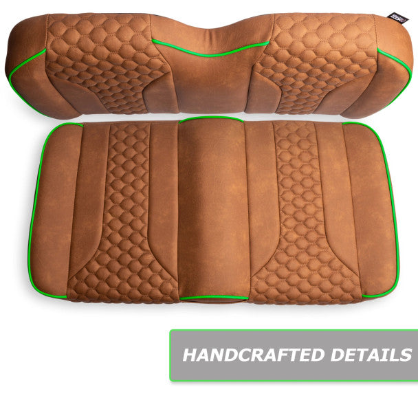 MODZ® FS2 CUSTOM FRONT SEAT - Rust BASE Fits: Club Car Precedent/ Onward/ Tempo (2004+)