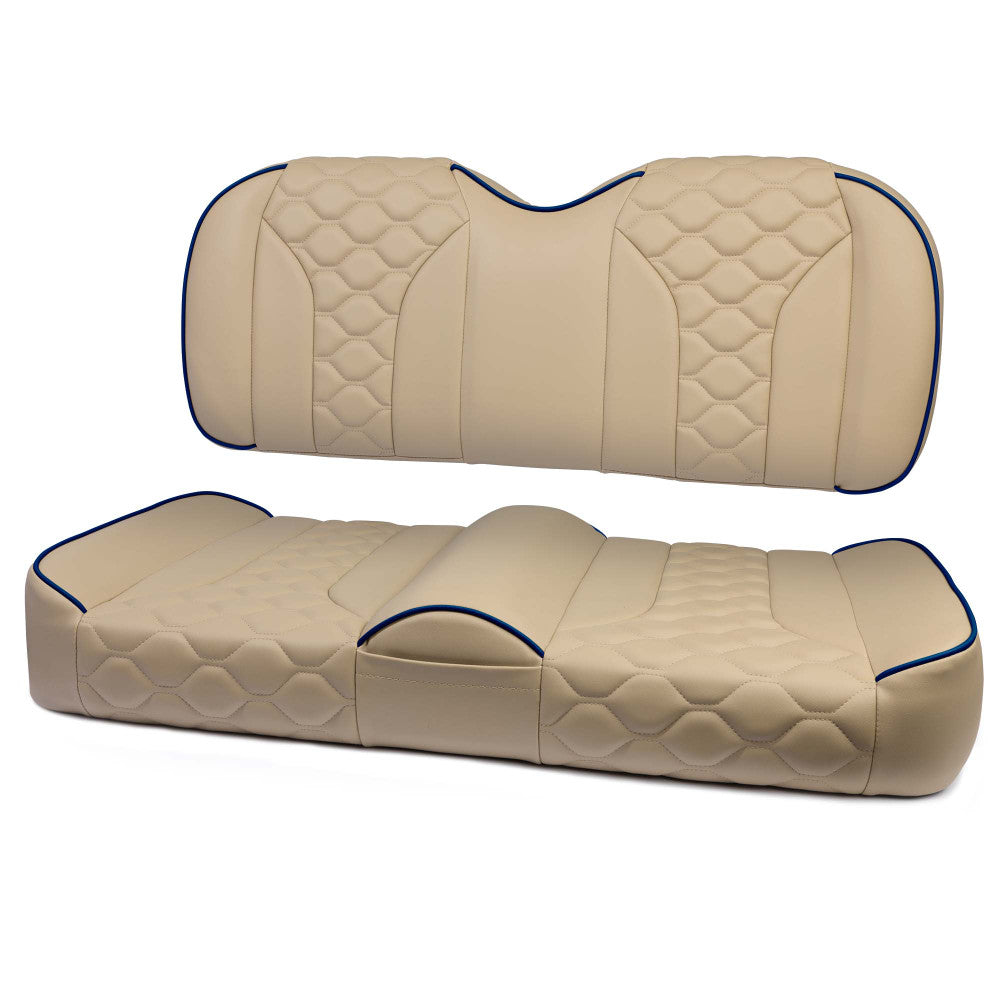 MODZ® FS2 CUSTOM FRONT SEAT - KHAKI BASE Fits: Club Car Precedent/ Onward/ Tempo (2004+)