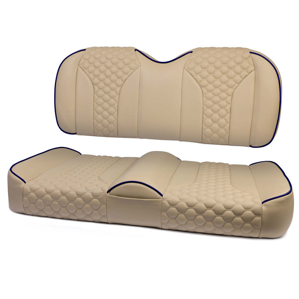 MODZ® FS2 CUSTOM FRONT SEAT - KHAKI BASE Fits: Club Car Precedent/ Onward/ Tempo (2004+)