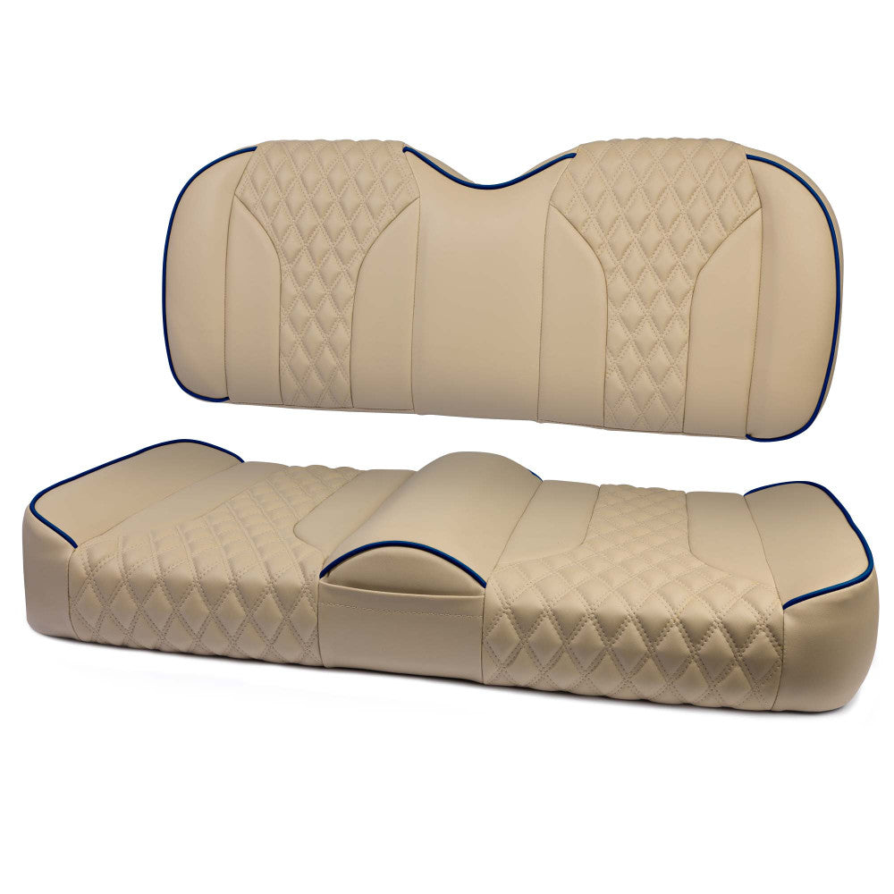 MODZ® FS2 CUSTOM FRONT SEAT - KHAKI BASE Fits: Club Car Precedent/ Onward/ Tempo (2004+)