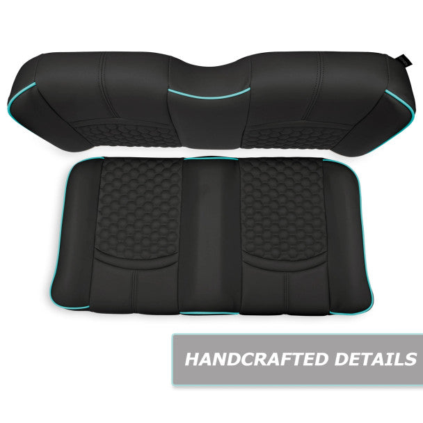 MODZ® FS1 CUSTOM FRONT SEAT - BLACK BASE Fits: EZGO TXT(1995+)/ RXV(2008+)