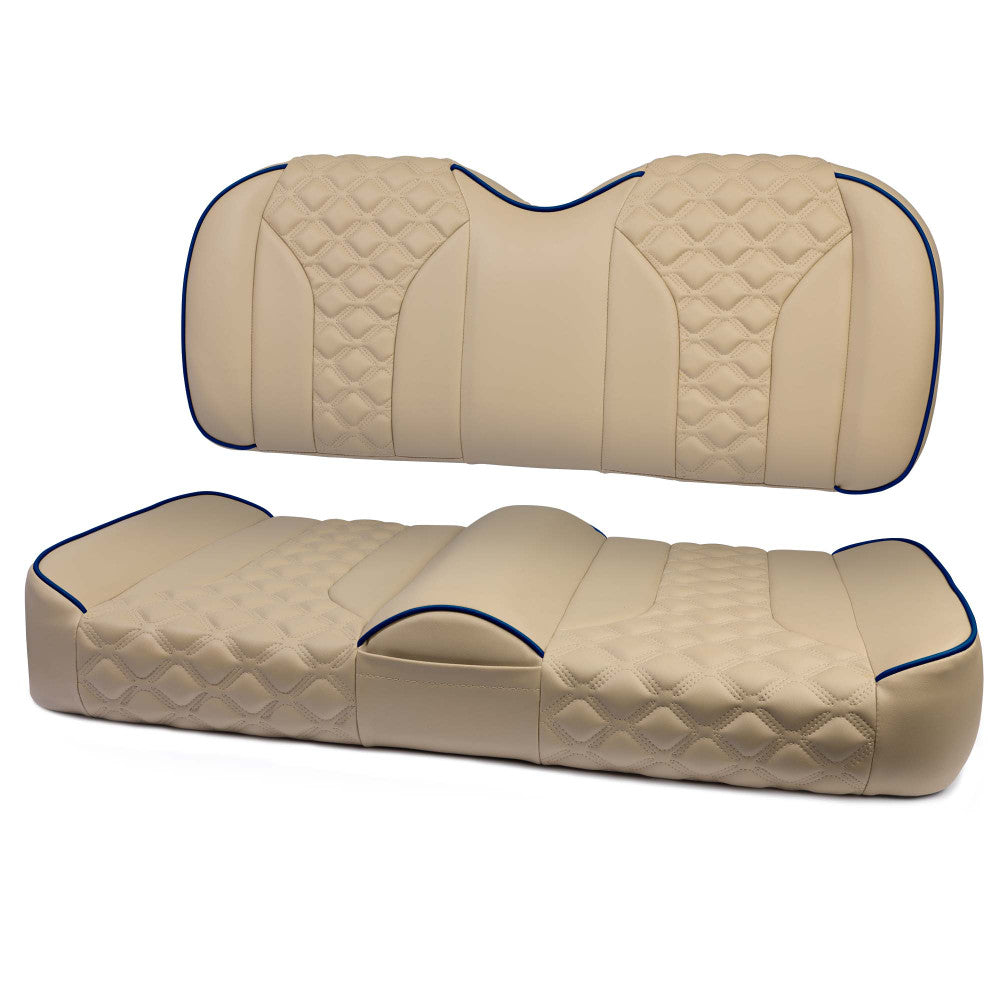 MODZ® FS2 CUSTOM FRONT SEAT - KHAKI BASE Fits: Club Car Precedent/ Onward/ Tempo (2004+)