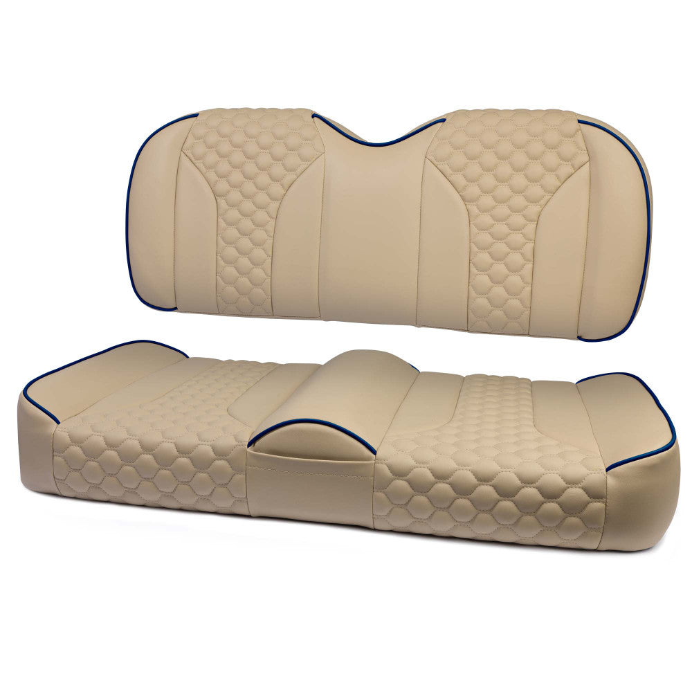 MODZ® FS2 CUSTOM FRONT SEAT - KHAKI BASE Fits: Club Car Precedent/ Onward/ Tempo (2004+)