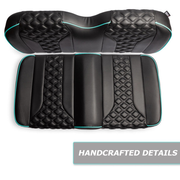 MODZ® FS2 CUSTOM FRONT SEAT - BLACK BASE Fits: Club Car Precedent/Onward/Tempo(2004+)