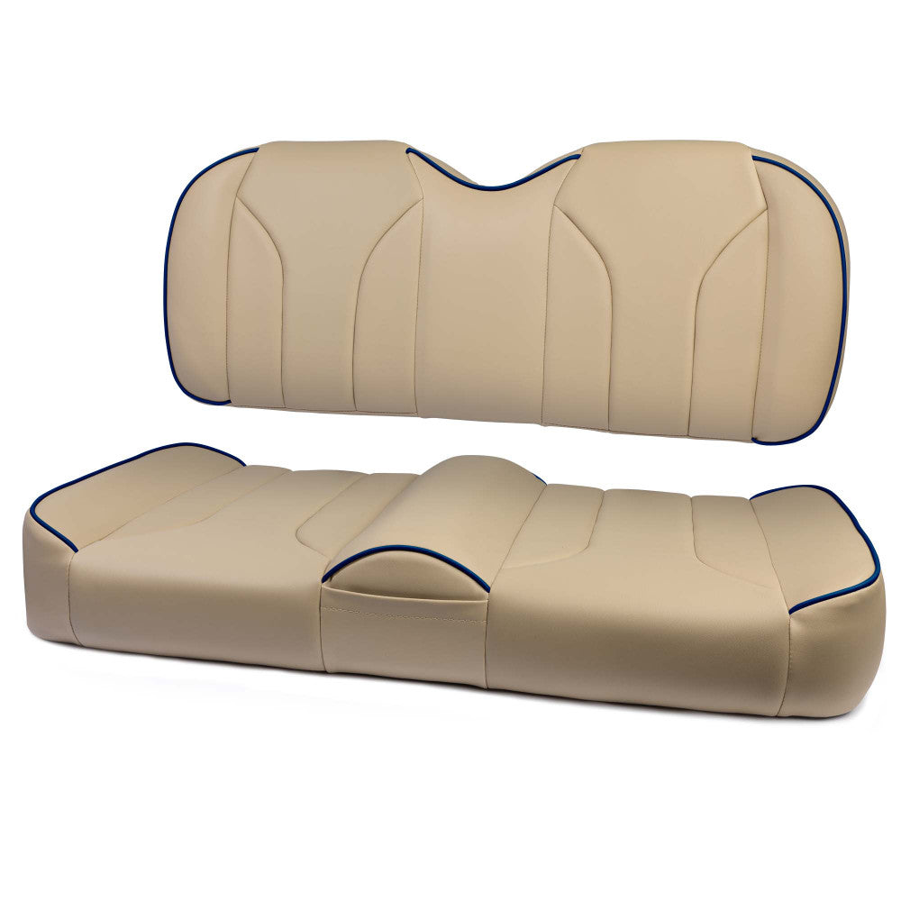 MODZ® FS2 CUSTOM FRONT SEAT - KHAKI BASE Fits: Club Car Precedent/ Onward/ Tempo (2004+)