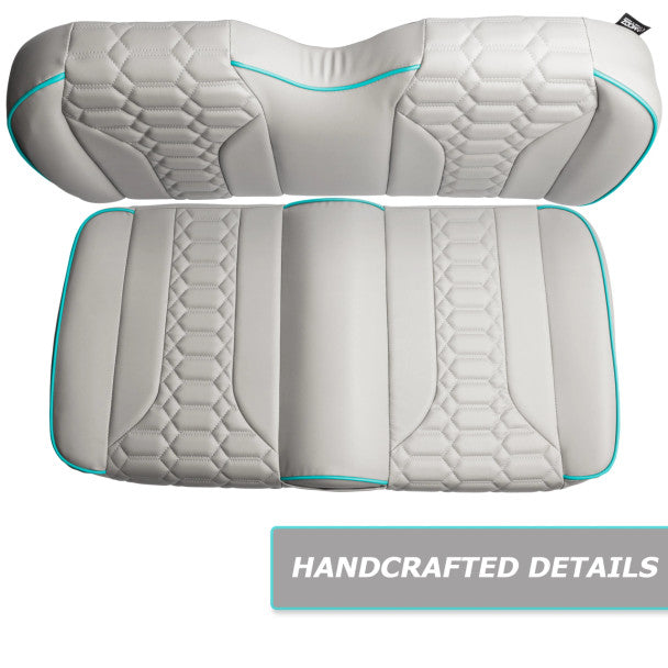 MODZ® FS2 CUSTOM FRONT SEAT - GRAY BASE Fits: Club Car Precedent/ Onward/ Tempo (2004+)