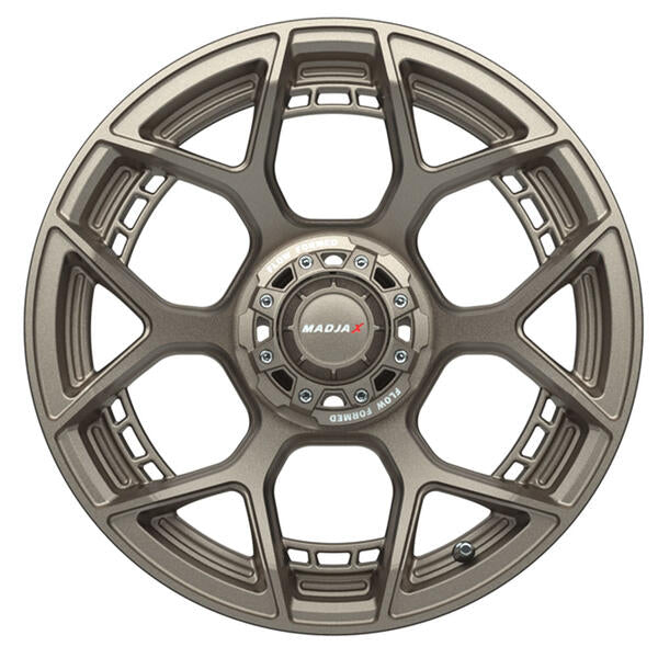 15" MadJax® Flow Form Evolution Matte Bronze Wheels with GTW® Nomad Off Road Tires (23x10-15) Set of (4)