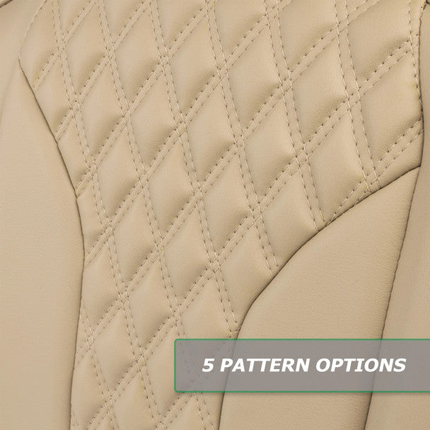 MODZ® FS2 CUSTOM FRONT SEAT - KHAKI BASE Fits: EZGO TXT (1995+)/RXV(2008+)