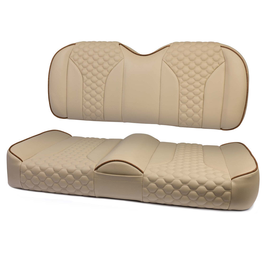 MODZ® FS2 CUSTOM FRONT SEAT - KHAKI BASE Fits: Club Car Precedent/ Onward/ Tempo (2004+)