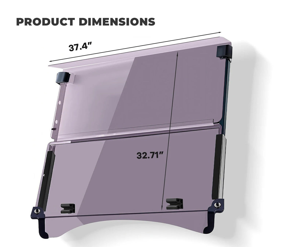 Club Car Tempo/Precedent Tinted Windshield (2004+)