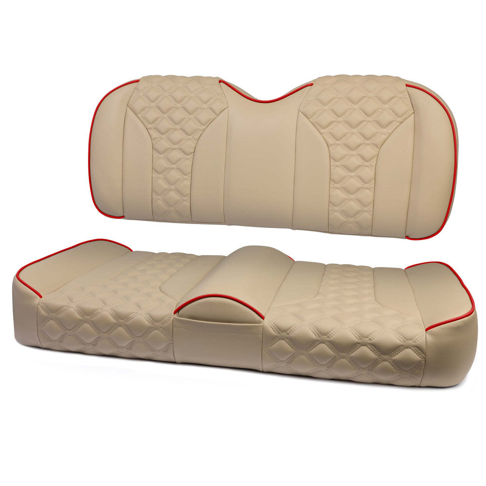 MODZ® FS2 CUSTOM FRONT SEAT - KHAKI BASE Fits: Club Car Precedent/ Onward/ Tempo (2004+)