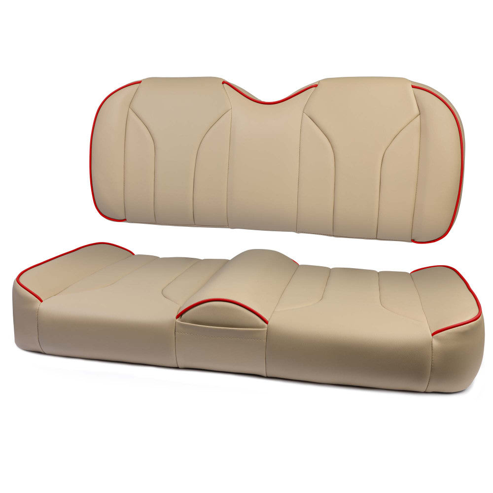 MODZ® FS2 CUSTOM FRONT SEAT - KHAKI BASE Fits: Club Car Precedent/ Onward/ Tempo (2004+)