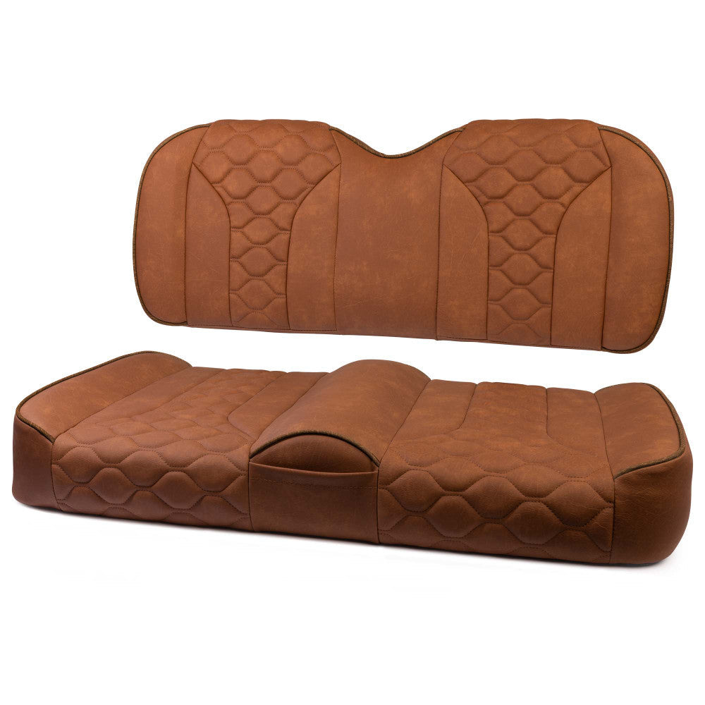 MODZ® FS2 CUSTOM FRONT SEAT - Rust BASE Fits: Club Car Precedent/ Onward/ Tempo (2004+)