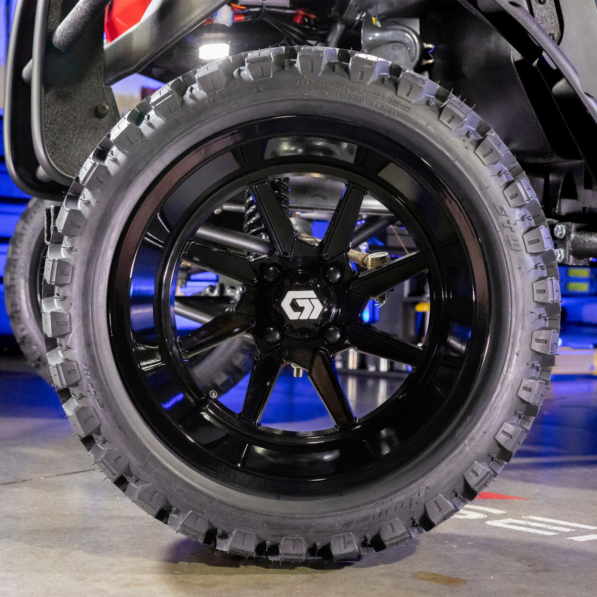 15″ GTW® Reaper Gloss Black Ultra-Wide Wheel