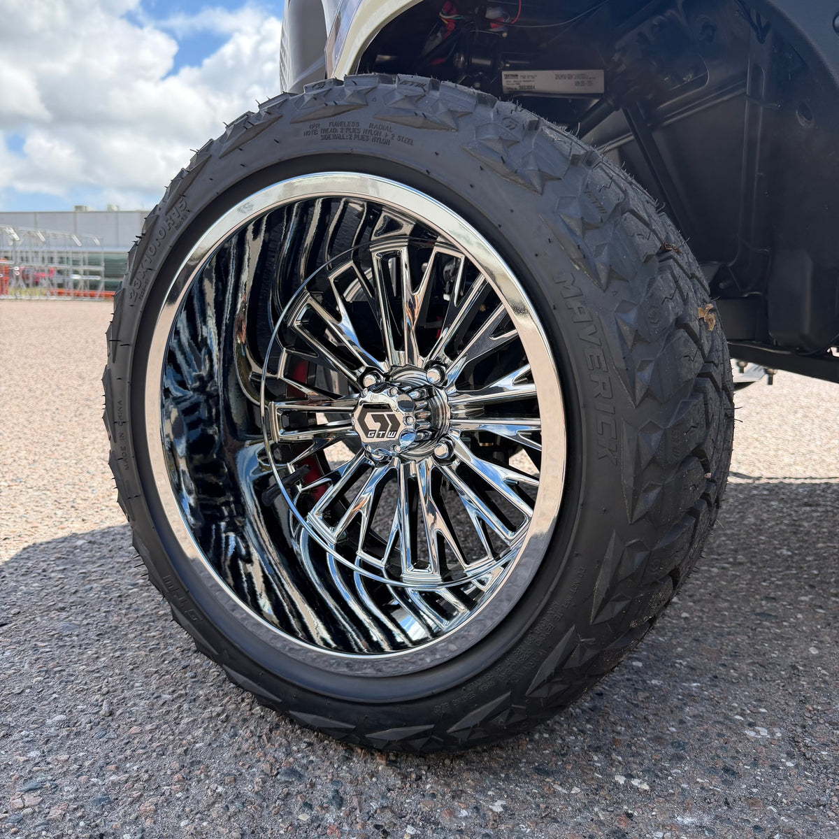 15″ GTW® Viper Chrome Ultra-Wide Wheel