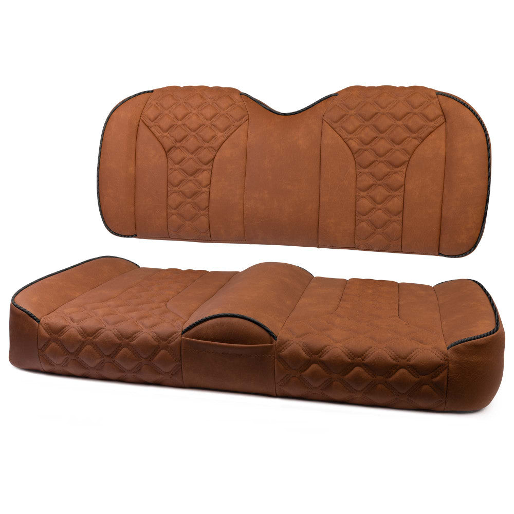 MODZ® FS2 CUSTOM FRONT SEAT - Rust BASE Fits: Club Car Precedent/ Onward/ Tempo (2004+)