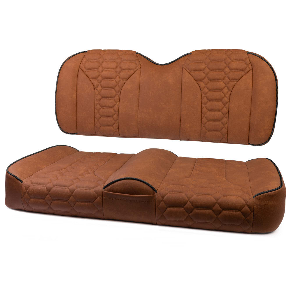 MODZ® FS2 CUSTOM FRONT SEAT - Rust BASE Fits: Club Car Precedent/ Onward/ Tempo (2004+)