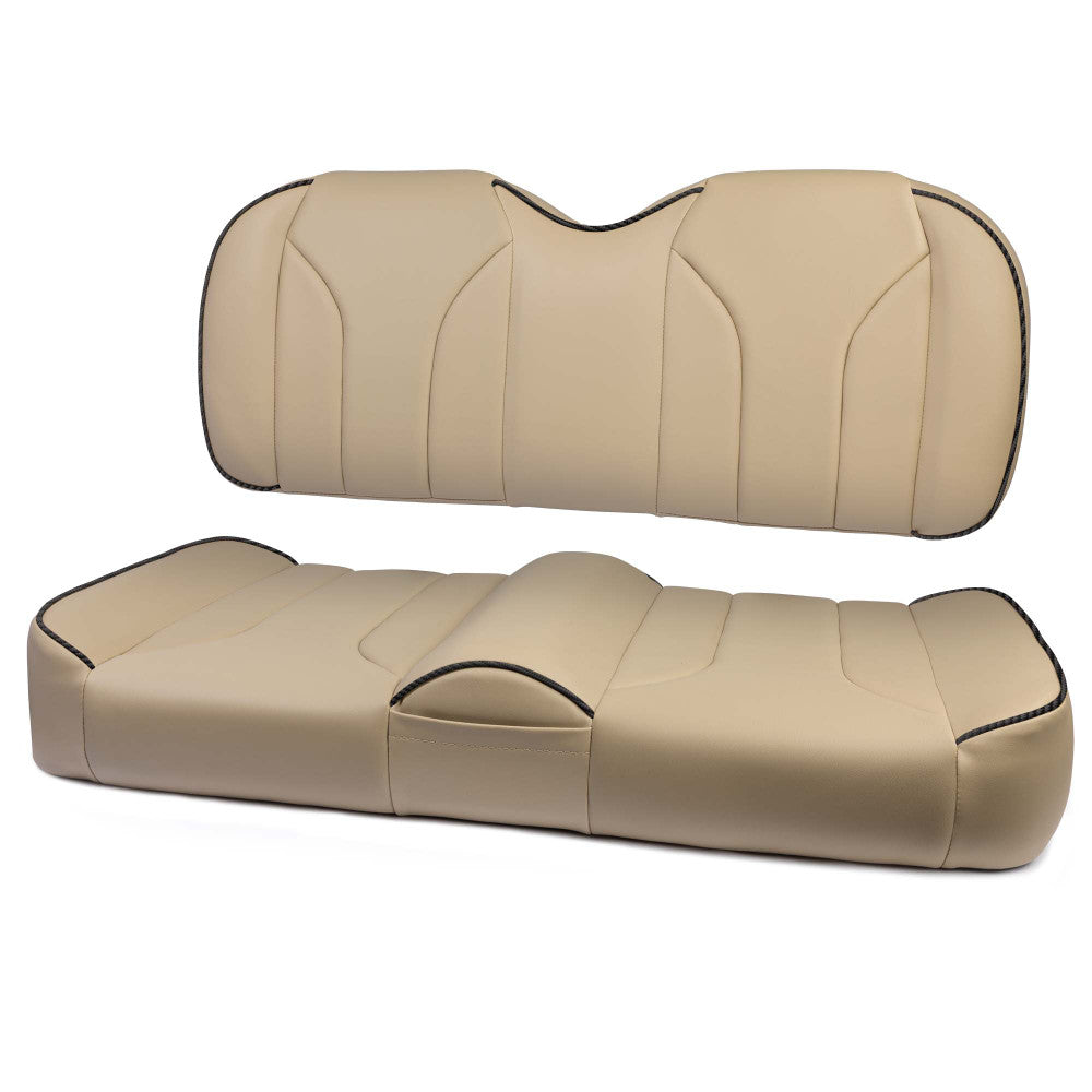 MODZ® FS2 CUSTOM FRONT SEAT - KHAKI BASE Fits: Club Car Precedent/ Onward/ Tempo (2004+)