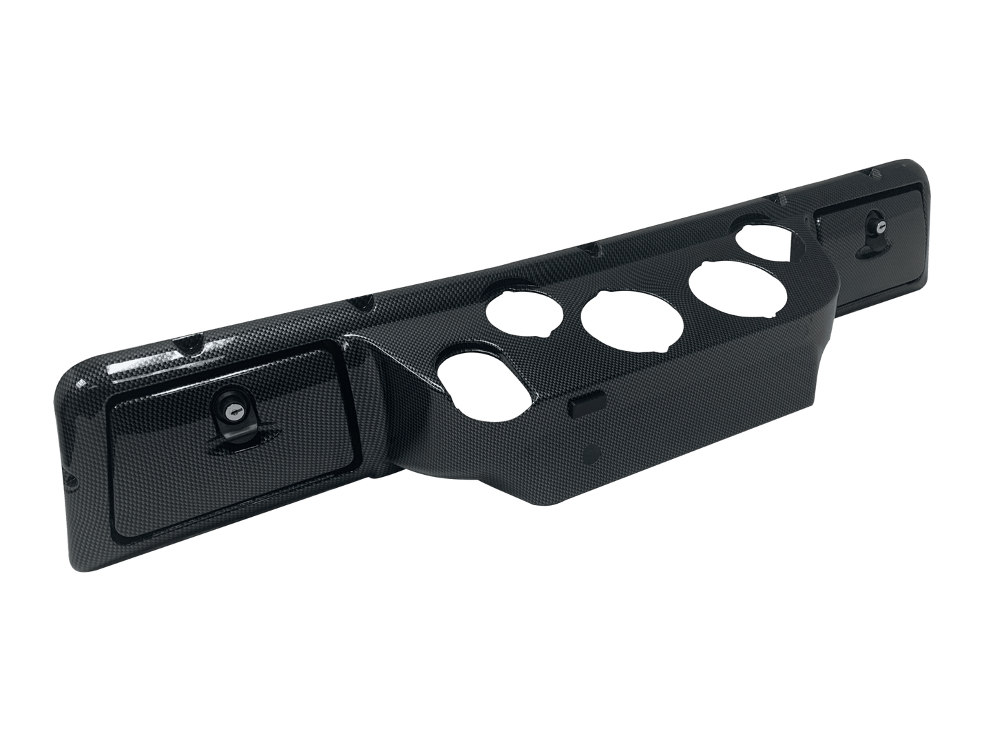 SGC Club Car DS Replacement Carbon Fiber Dashboard w/ Locking Glove Boxes (1982-up)