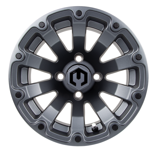 MODZ® Bomber Matte Gunmetal 14" Golf Cart Wheel