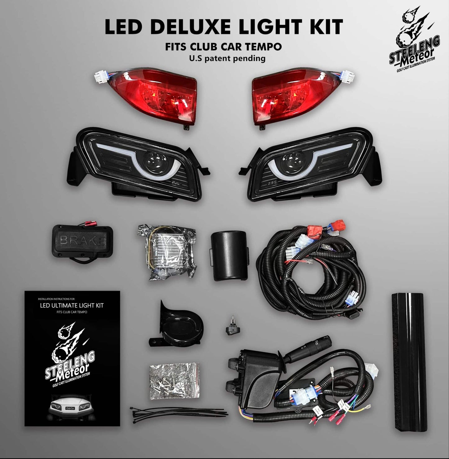 Club Car Tempo Street Legal LED Light Kit