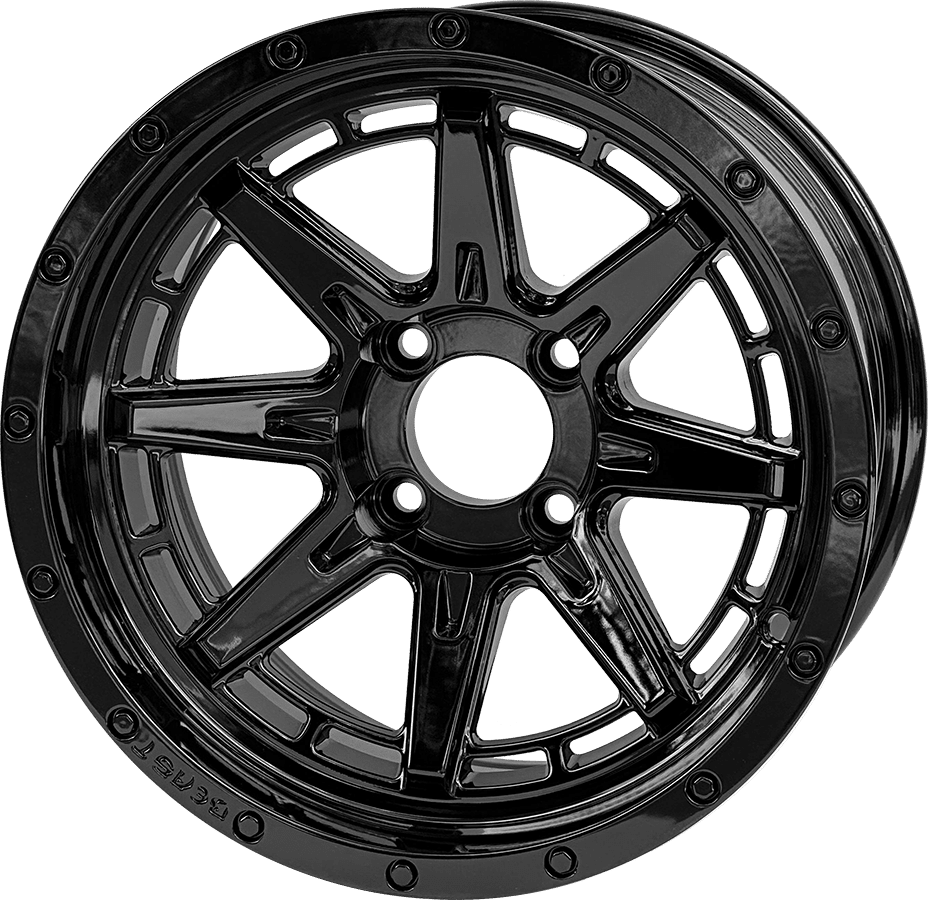14″ Wolverine Glossy Black Wheel – Aluminum Alloy