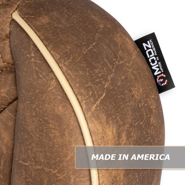 MODZ® FS2 CUSTOM FRONT SEAT - BROWN BASE: Fits: Club Car Precedent/Onward/Tempo