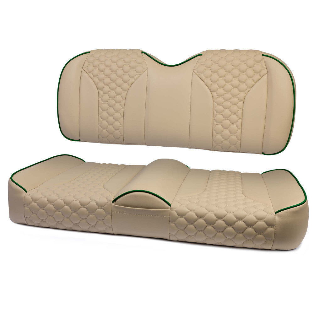 MODZ® FS2 CUSTOM FRONT SEAT - KHAKI BASE Fits: Club Car Precedent/ Onward/ Tempo (2004+)