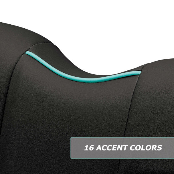 MODZ® FS1 CUSTOM FRONT SEAT - BLACK BASE Fits: EZGO TXT(1995+)/ RXV(2008+)