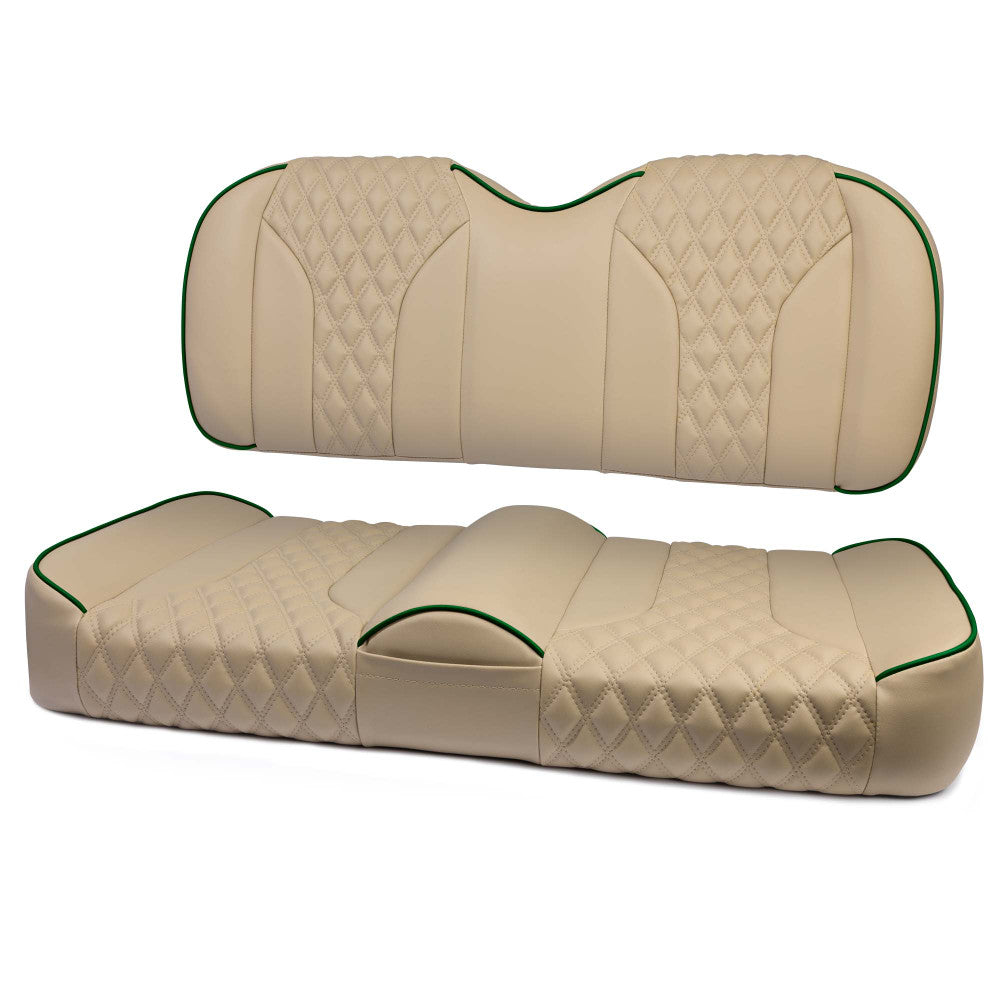 MODZ® FS2 CUSTOM FRONT SEAT - KHAKI BASE Fits: Club Car Precedent/ Onward/ Tempo (2004+)